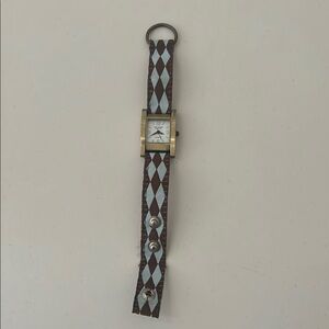 Coach Argyle Pattern Watch